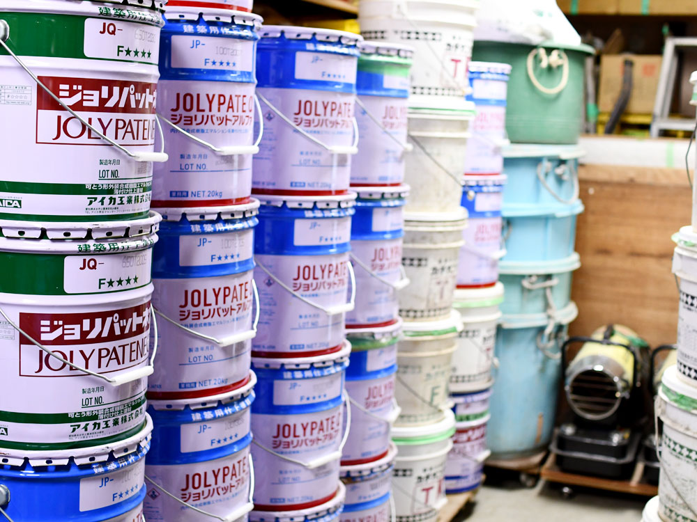 大木左官工業 地下第2倉庫