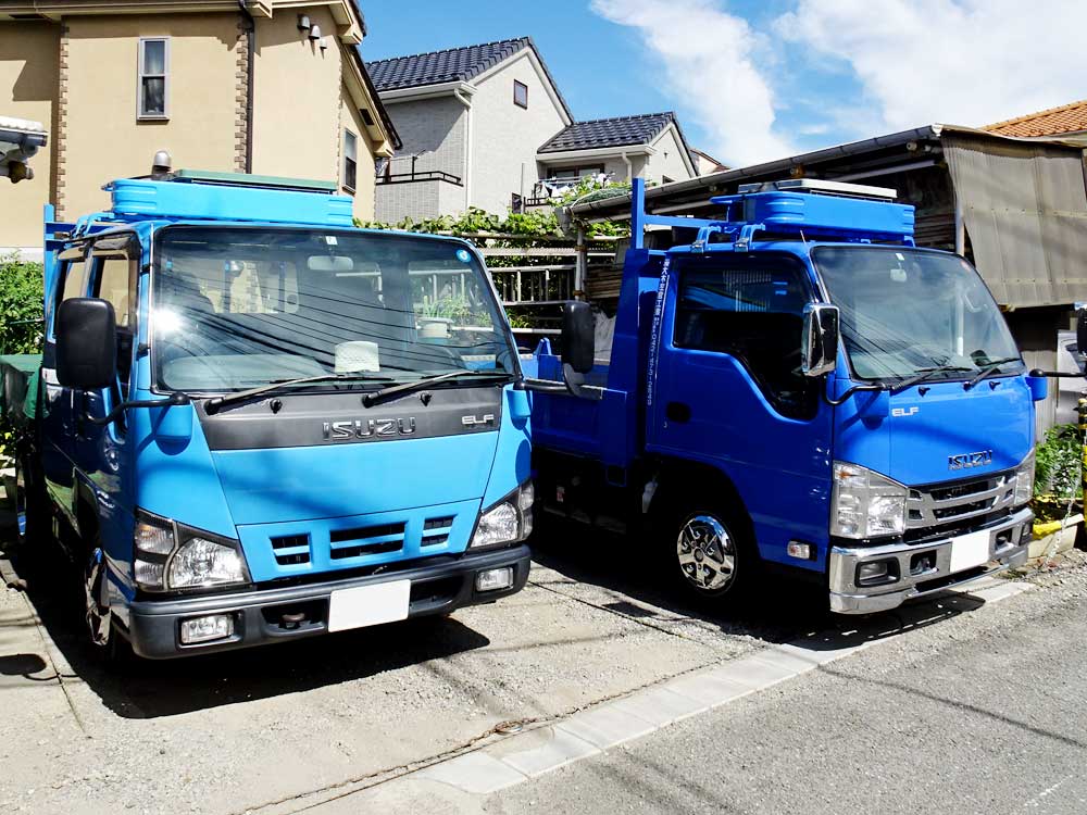 大木左官工業保有トラック